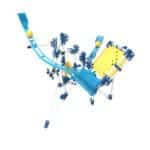 K'nex Marble Coaster Run with Motor against white background.