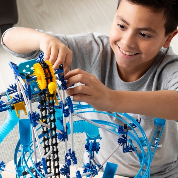 Boy with Marble coaster run