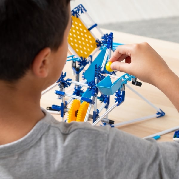 Boy with Marble coaster run