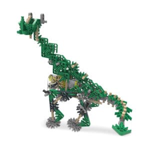 K'nex KNEXOSAURUS REX against white background.