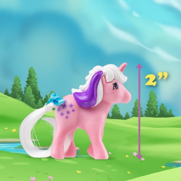 My Little Pony Classics Figure Collector Pack, highlighting its height of 2".