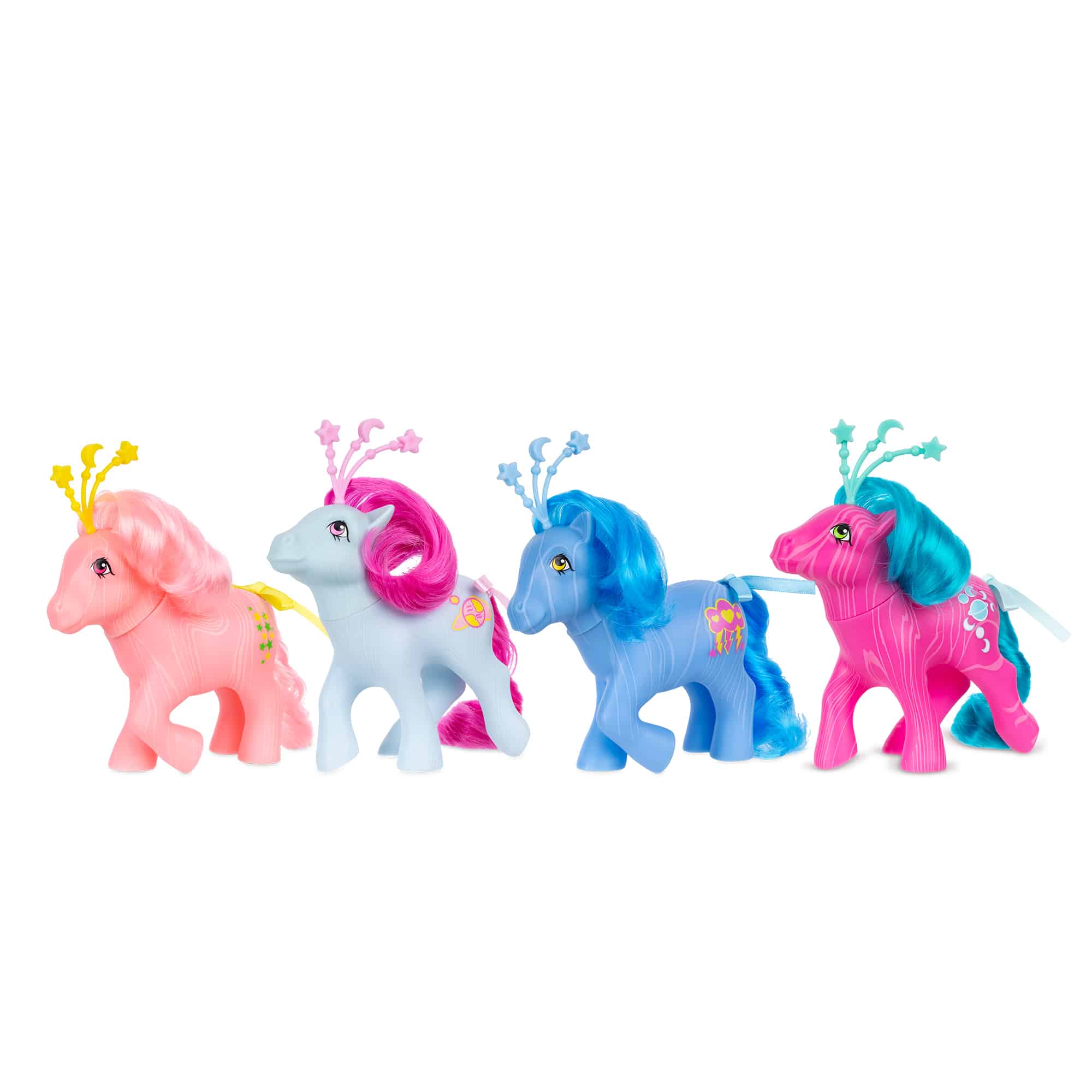 My Little Pony Classic - 4 Collectible - 40th Anniversary Ponies