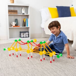 kid with 30 Model Super Bulding Set