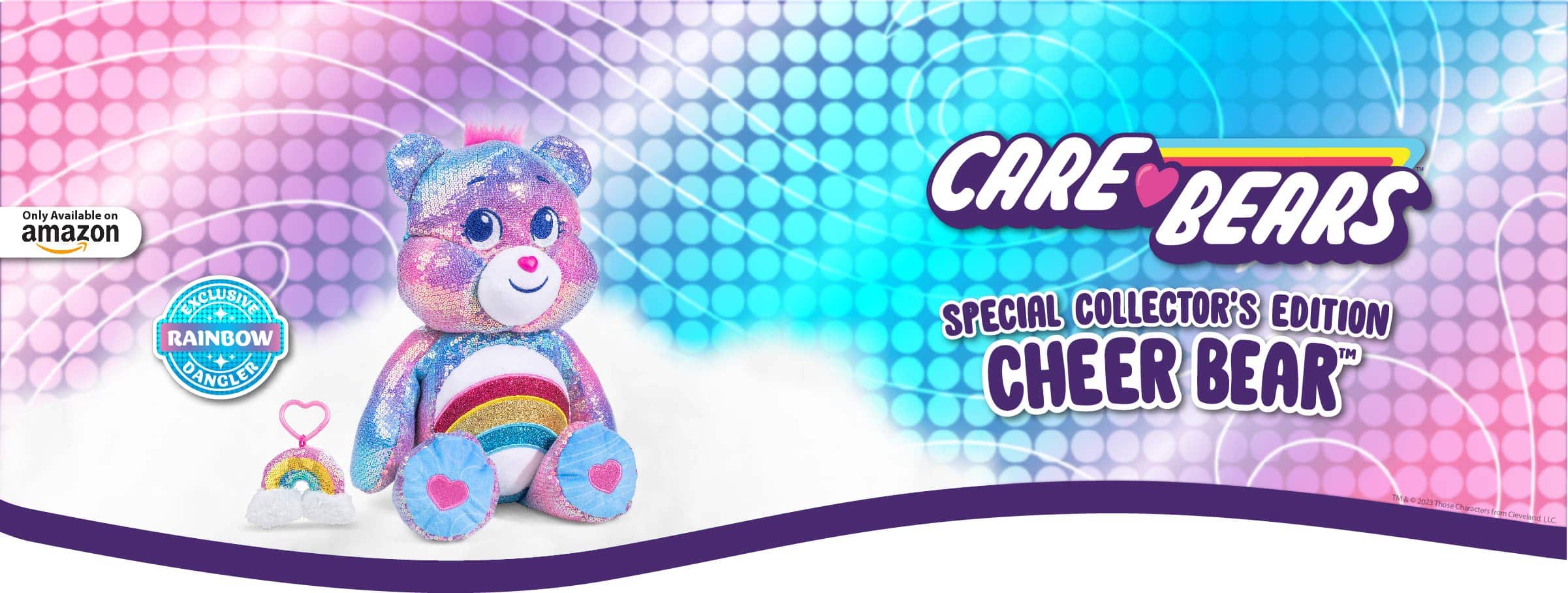 Basic Fun Sales 7 Care Bears Sequin Bear