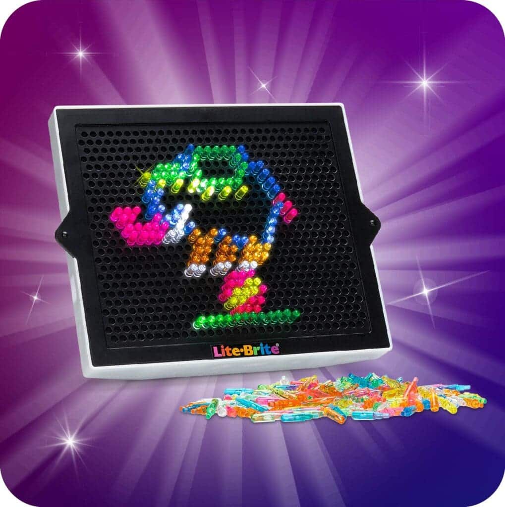 Lite-Brite - 360 Mini-Pegs & Storage Set