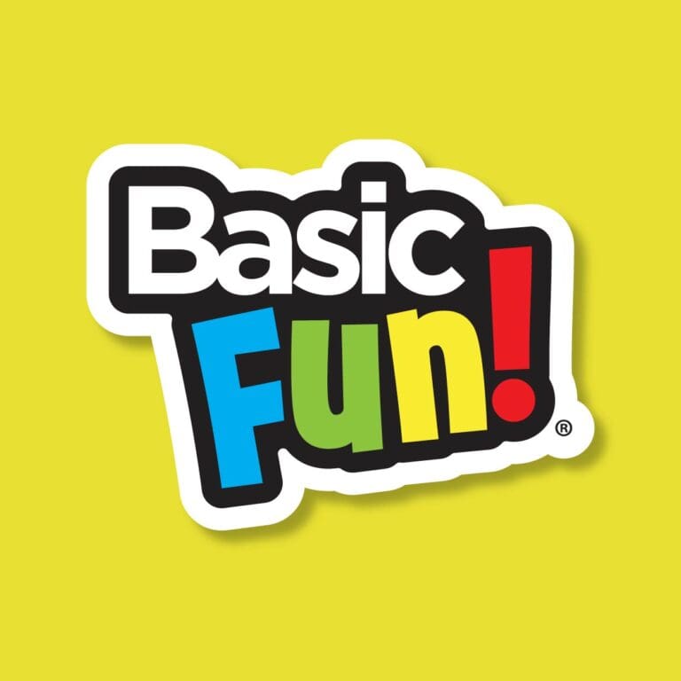Basic Fun! Logo - Yellow