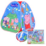 Play Hut Peppa Pig Classic Hideaway and packaging on white background.