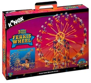 K'nex 3-foot Ferris Wheel in packaging with white background.