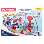 Playhut Spidey Classic Hideaway in packaging on white background.