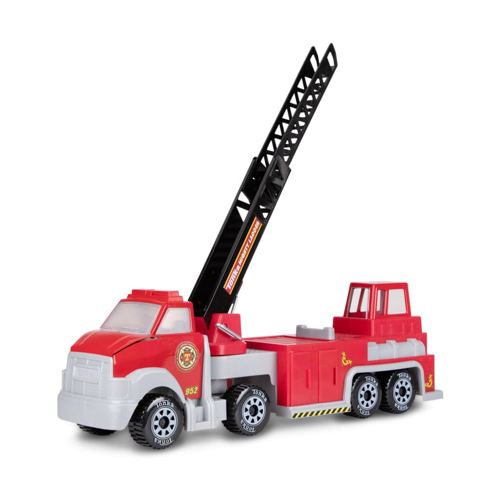 Tonka Hook N' Ladder on white background.