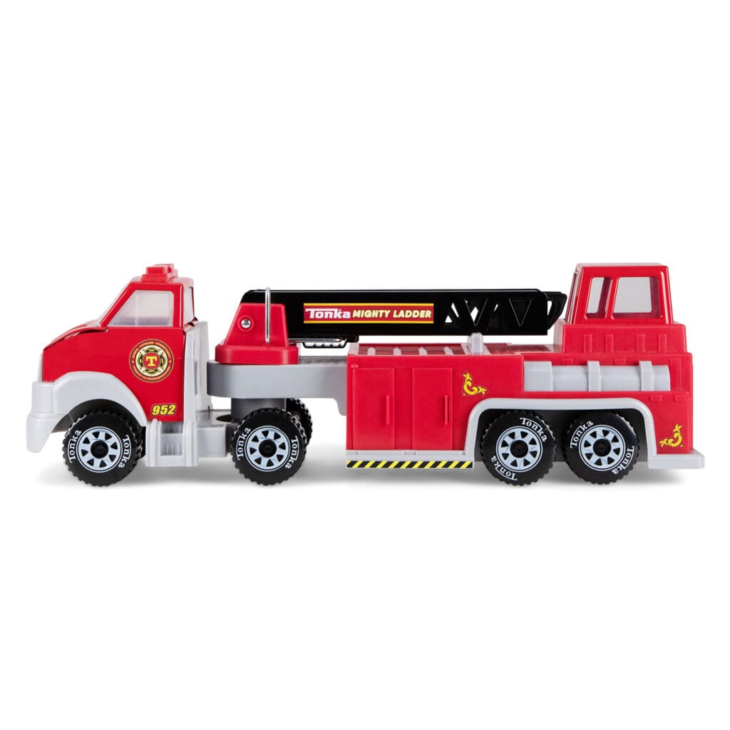 Tonka Hook N' Ladder on white background.