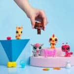 LPS Farm Besties Collector Set being played with by young girl.