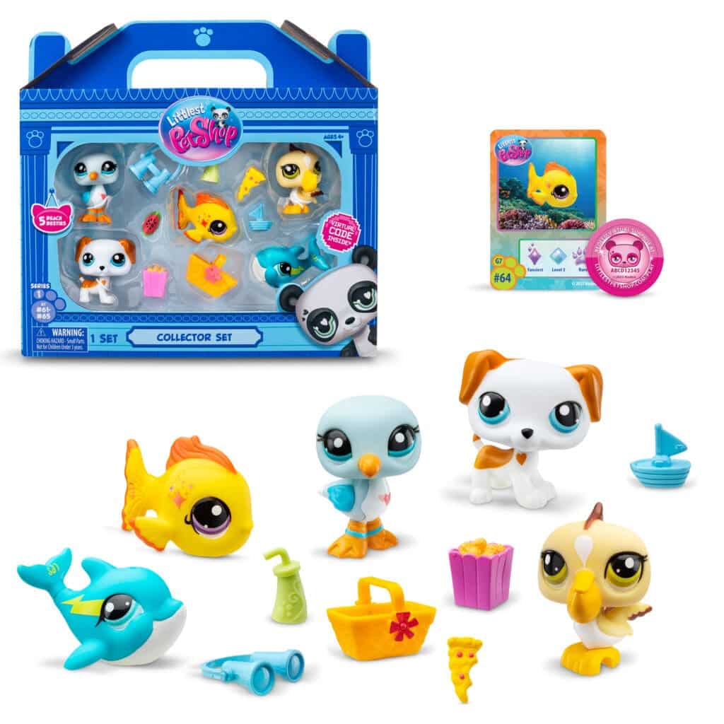 LPS Beach Besties pack on white background.