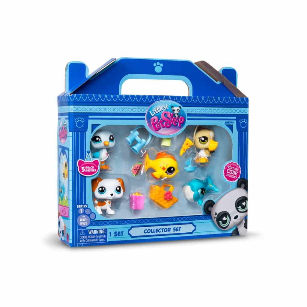 LPS Beach Besties Collector Set in packaging on white background.