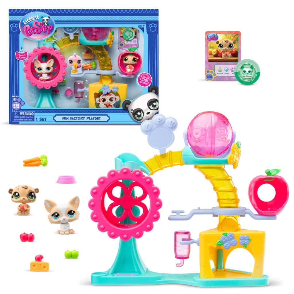 LPS Fun Factory Playset on white background.