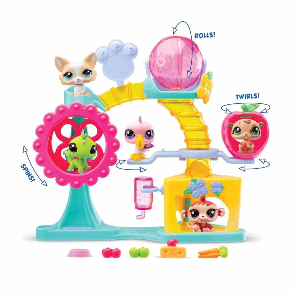 LPS Fun Factory Play Set on display on a white background.