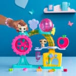LPS Fun Factory Play Set being played with by young girl.