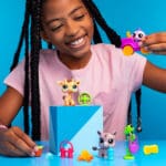 LPS Safari Play Pack being played with by young girl.