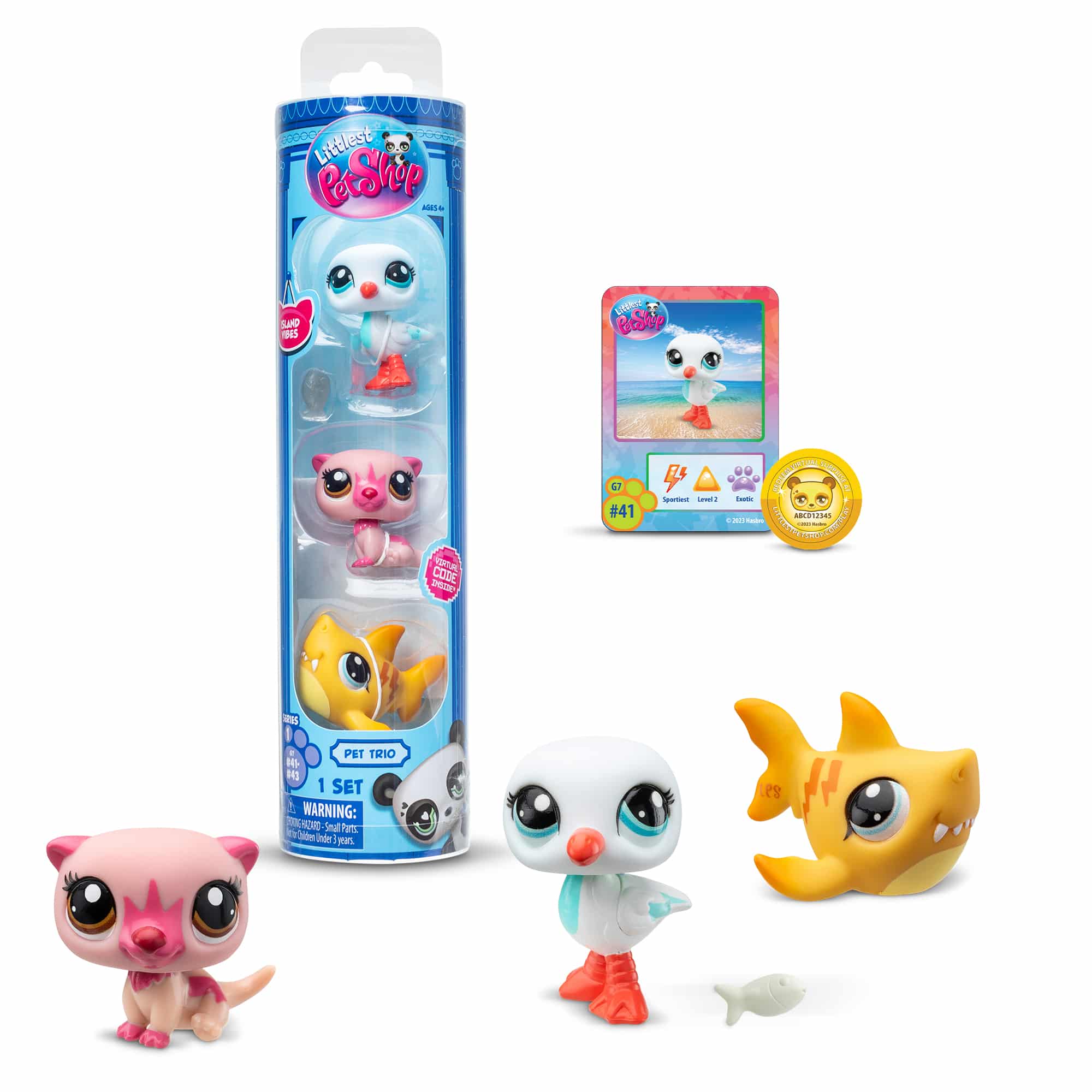 00556 LittlestPetShop HERO 3PackTubes 1L