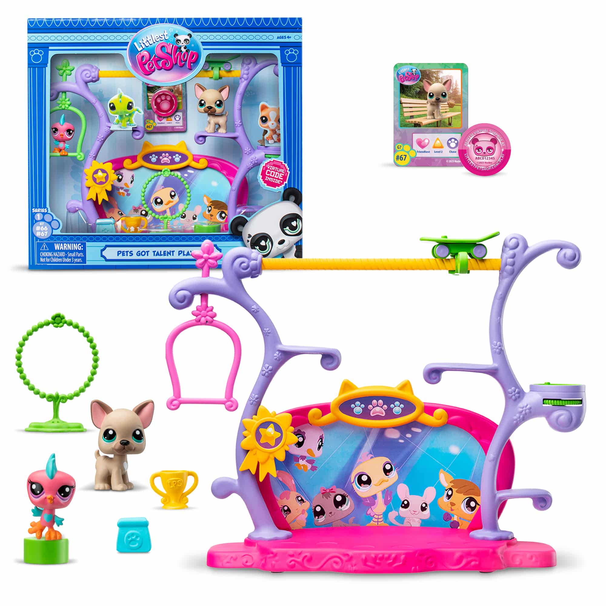 00558 LittlestPetShop Hero PetsGotTalent 1L