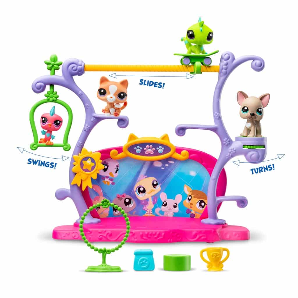 LPS Pets Got Talent Play Set on white background.