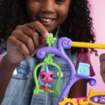 LPS Pets Got Talent Play Set being played with by young girl.
