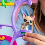 LPS Pets Got Talent Play Set being played with by young girl.