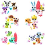 LPS Pet Surprise Trios on white background.