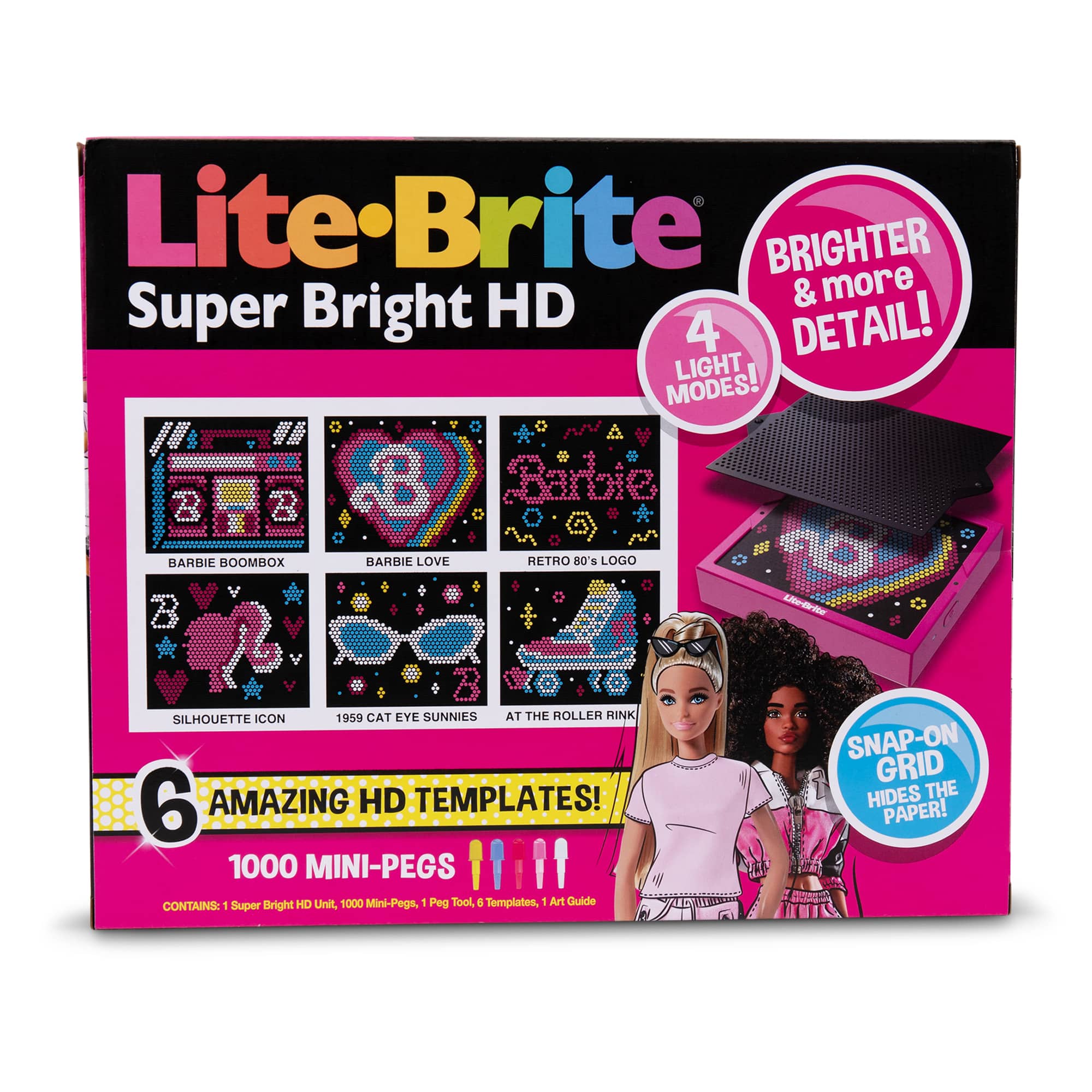 Lite-Brite - 360 Mini-Pegs & Storage Set