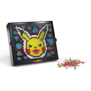 Lite Brite Pokémon Theme on white background.