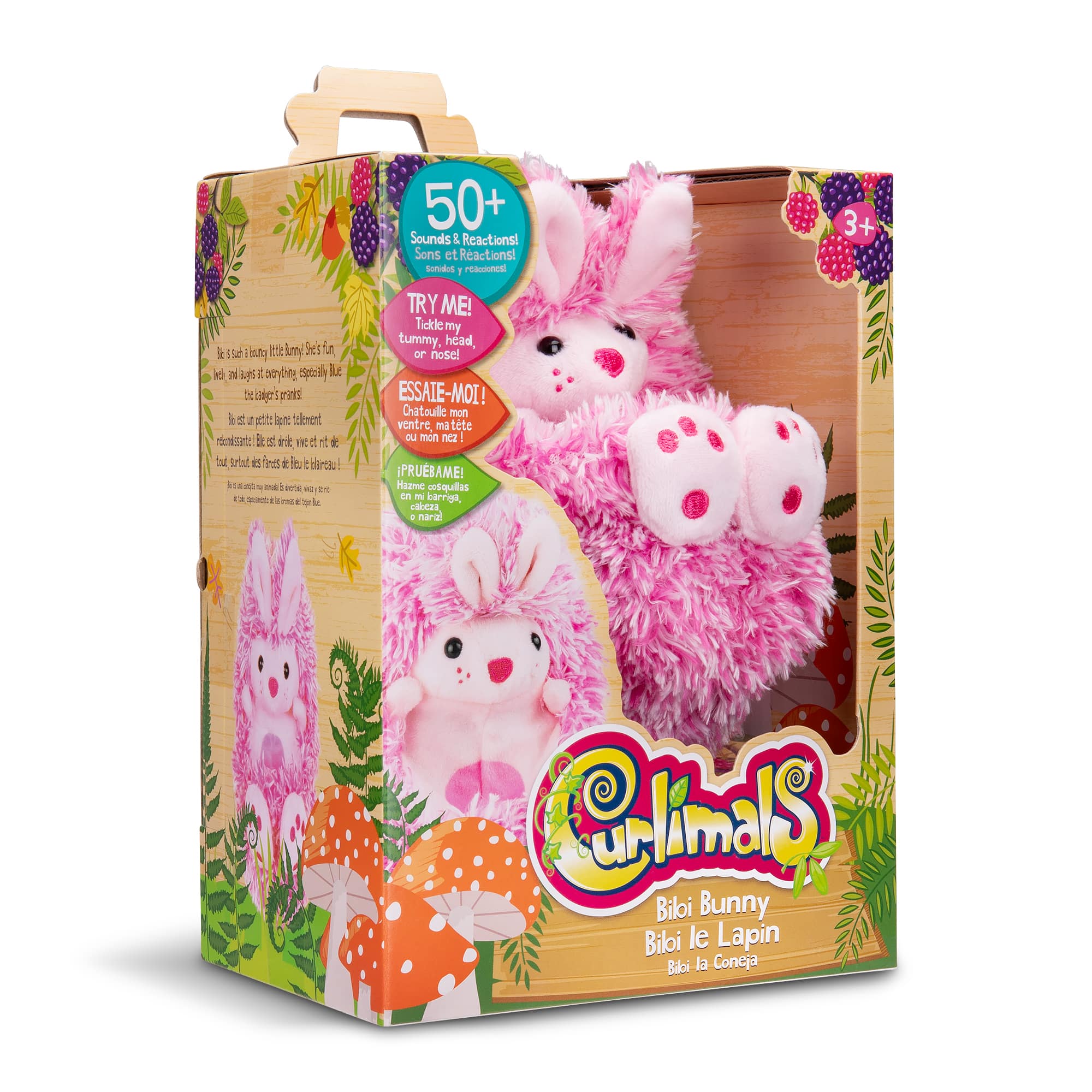 Bibi Bunny Curlimals in packaging on white background.