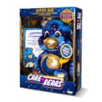 Blue Care Bears Bedtime bear in packaging on white background.