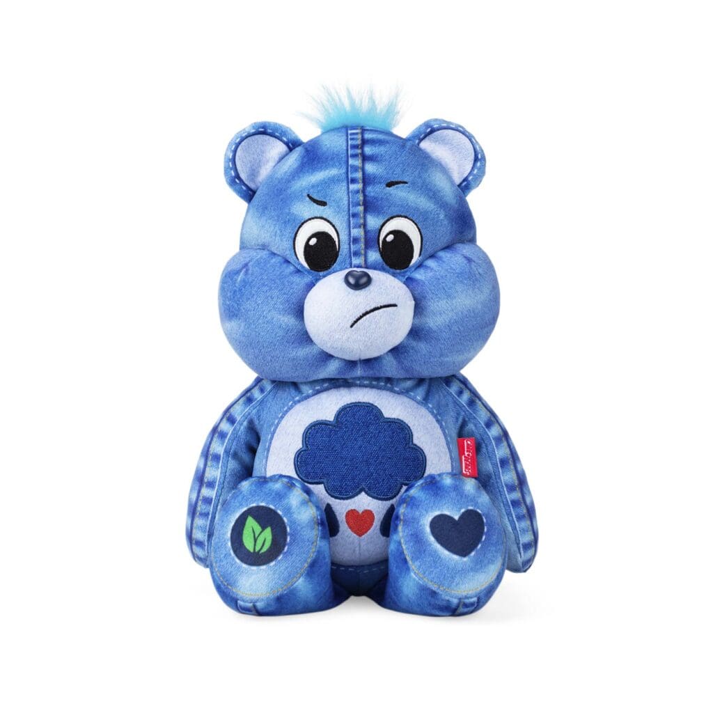 Denim Grumpy Bear