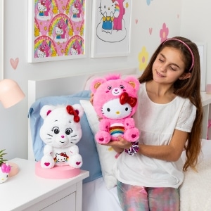 Girl With Hello Kitty 2 Pack, Cheer Bear