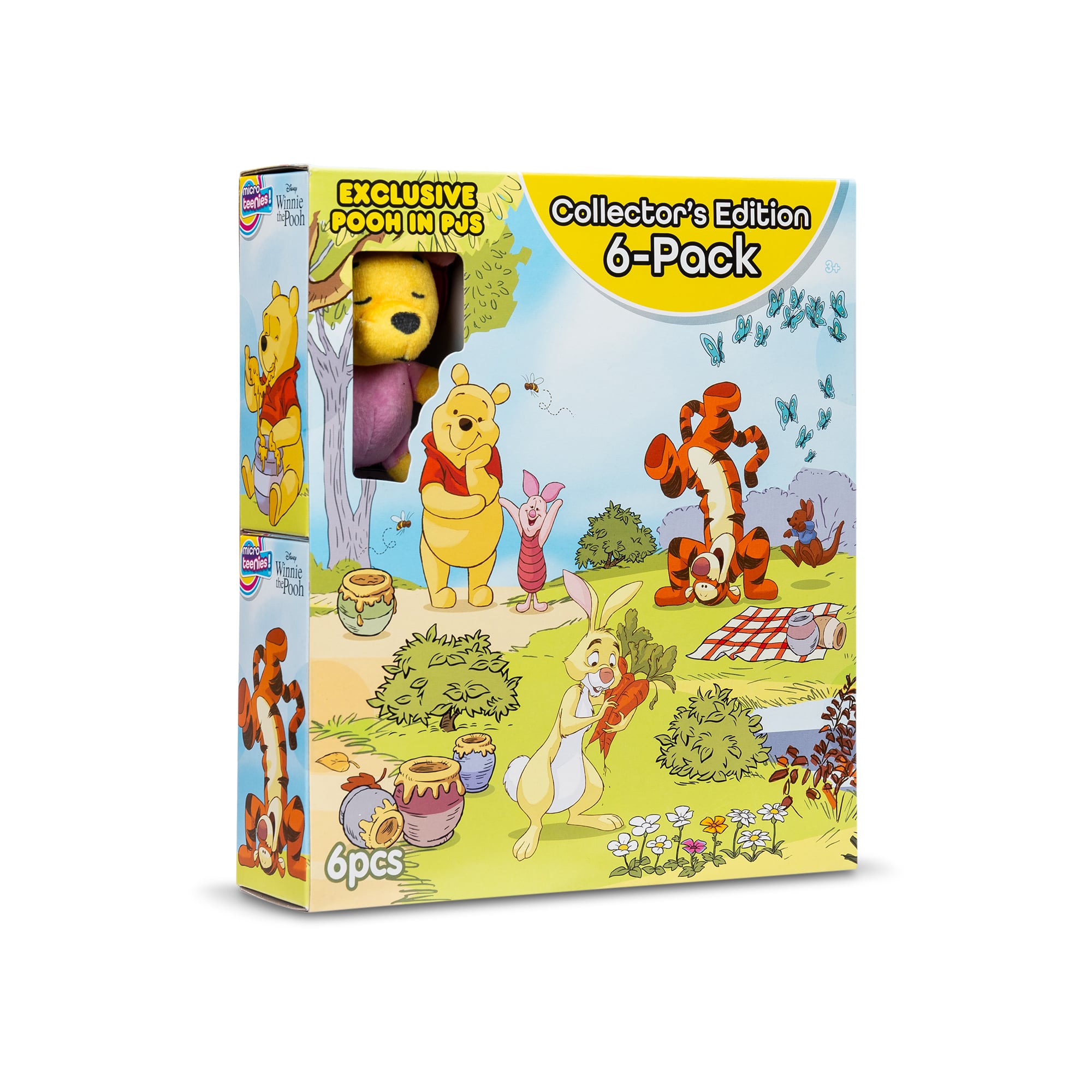 pooh!AHCKTB様 リクエスト 4点 まとめ商品 Micro Teenies - Winnie the Pooh and Pals 6 Pack | BasicFun!