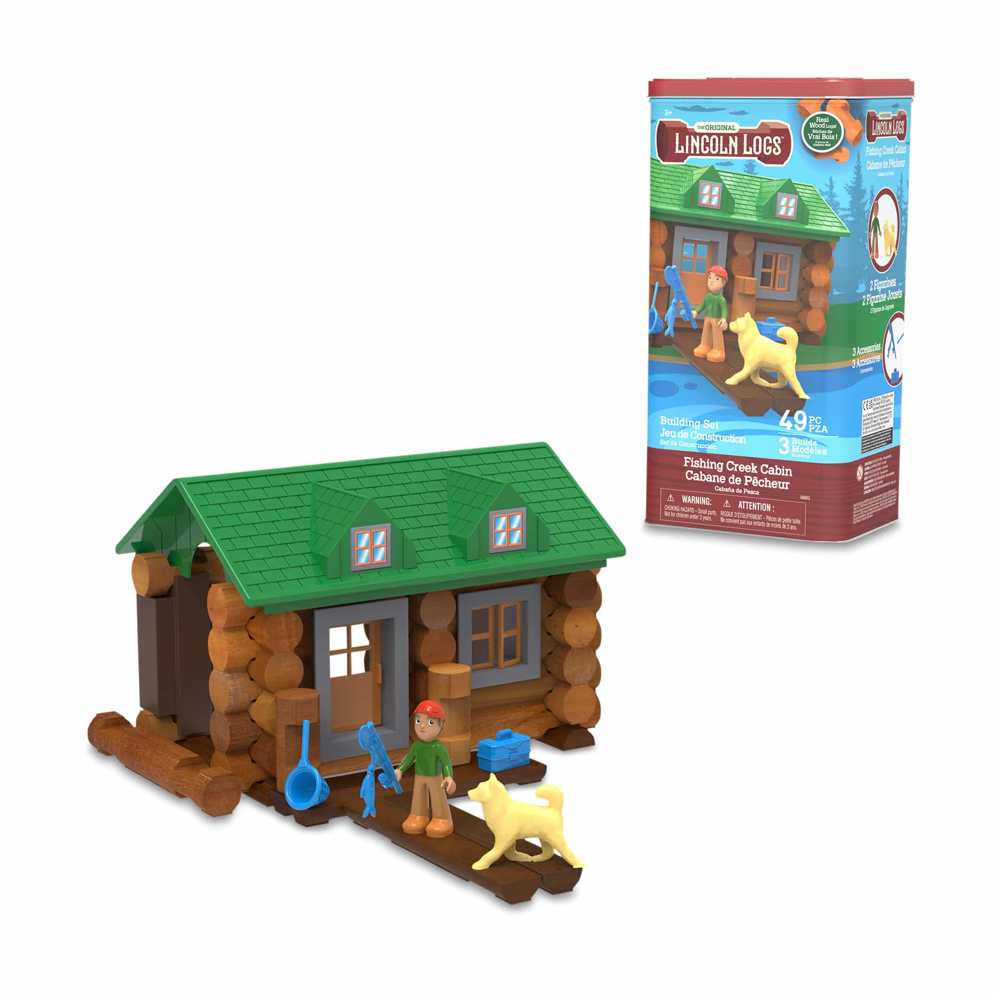 00802 LincolnLogs HERO FishingCreekCabin