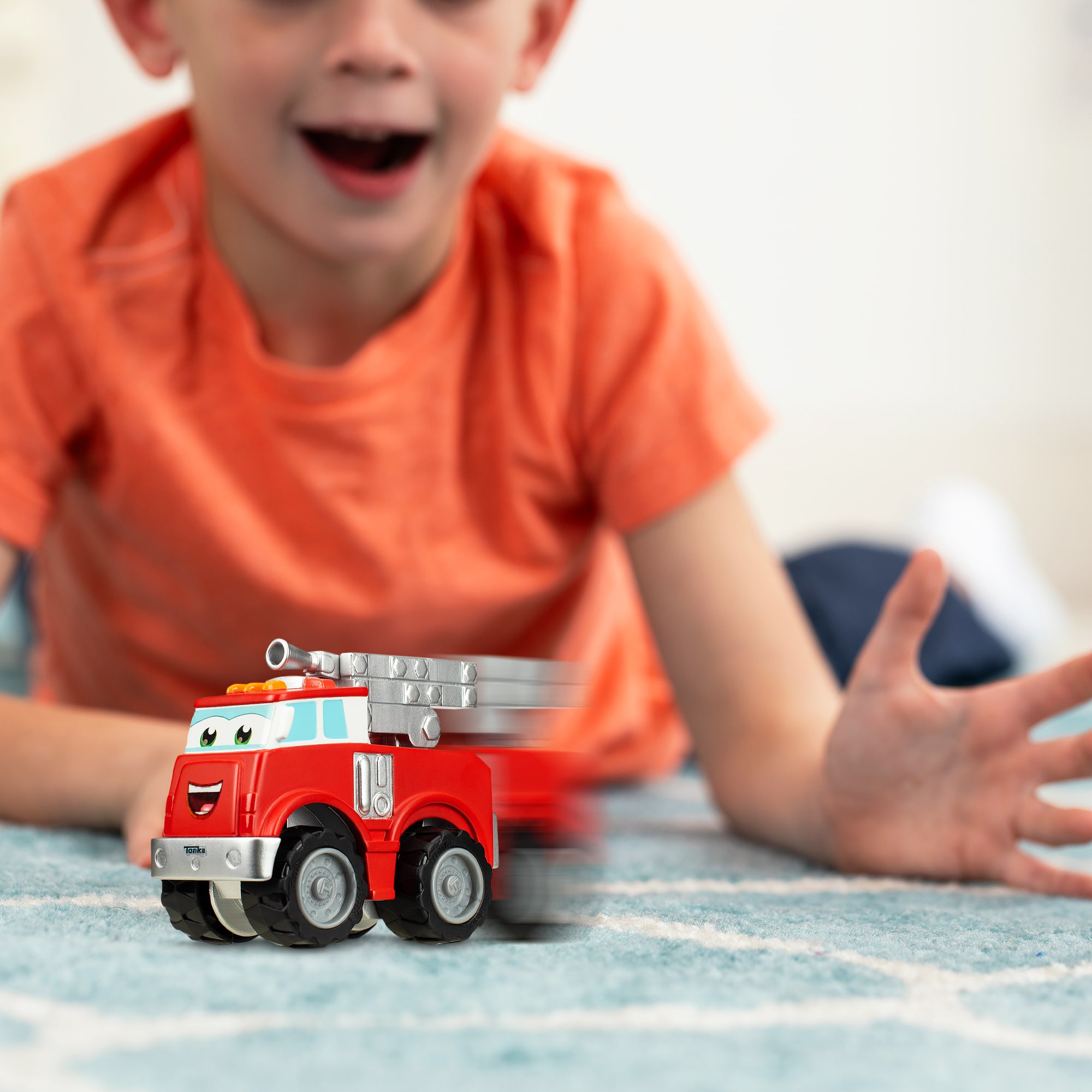 Tonka Chuck and Friends Mini Vehicle Pullback Truck BasicFun
