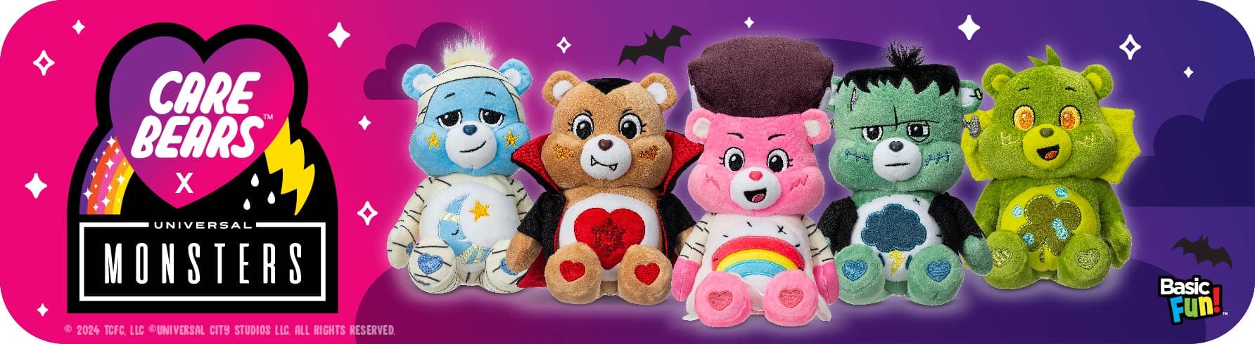 Feature Banner Carebears Universal Monsters