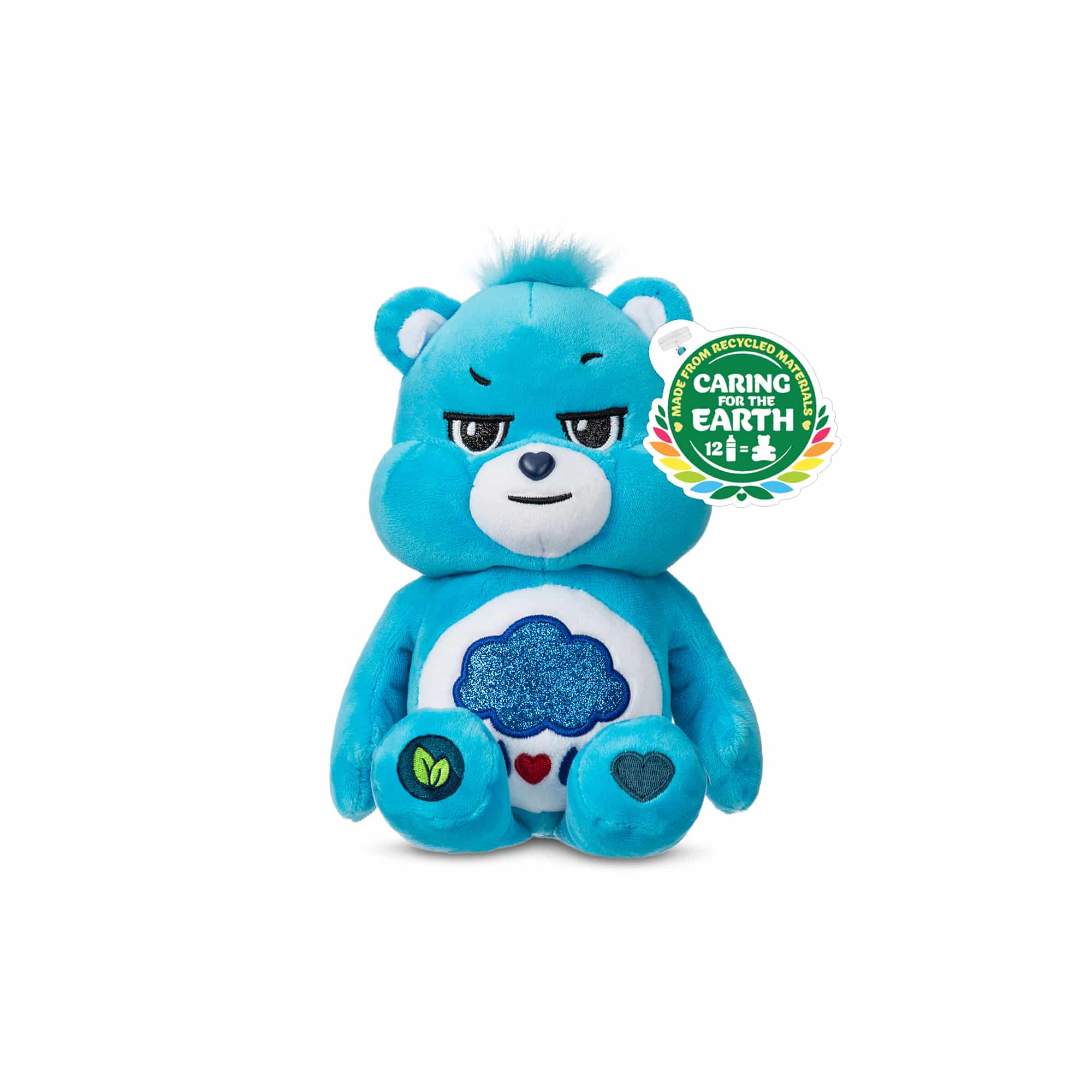 22483 CareBears Item F GlitterBeanies Grumpy hangtag