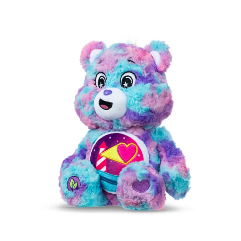 Care Bears™ - 14" Medium Plush - Color Splash Loveshine Bear - Bracelet ...