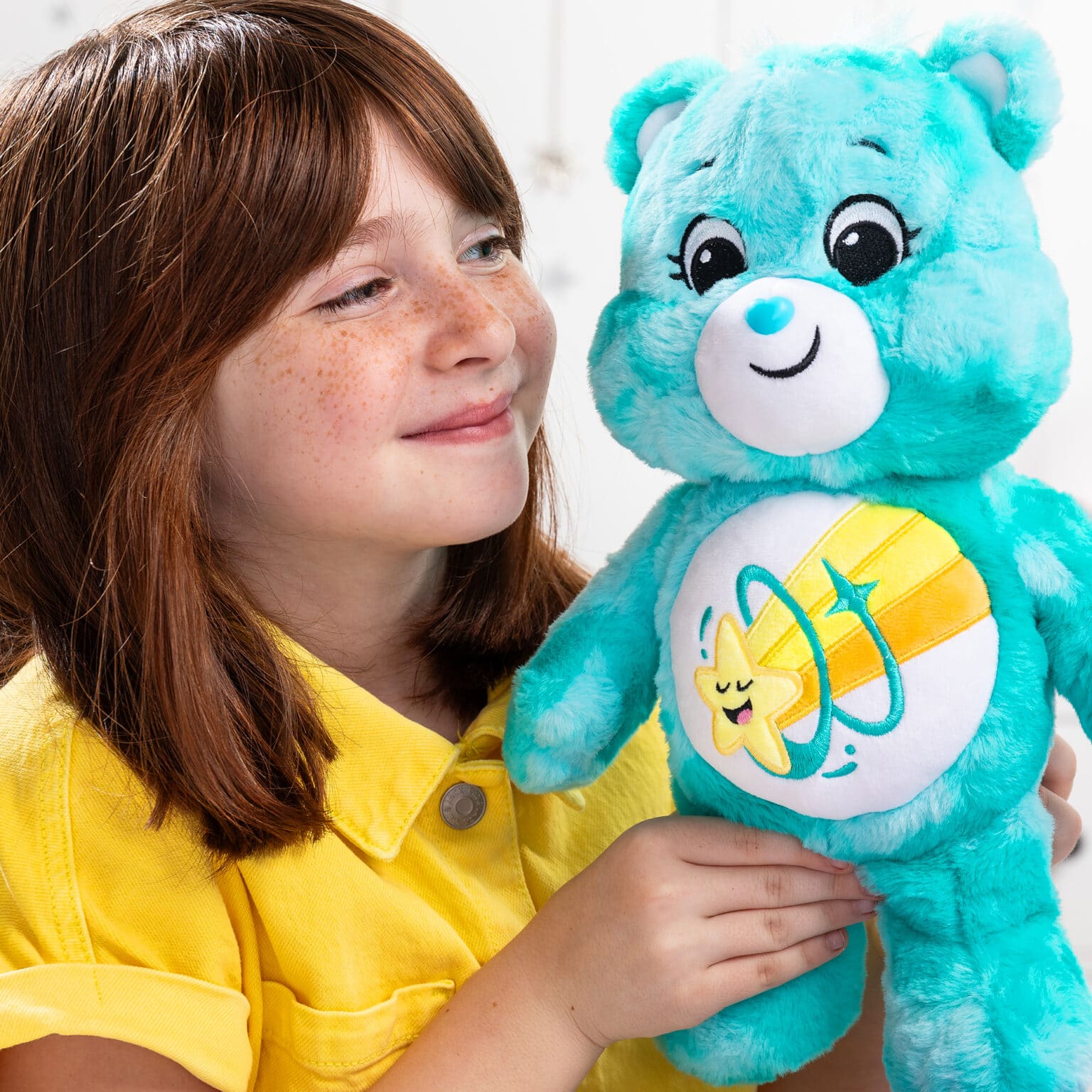 Care Bears - 14" Medium Plush - Color Splash Collection - Wish Bear ...