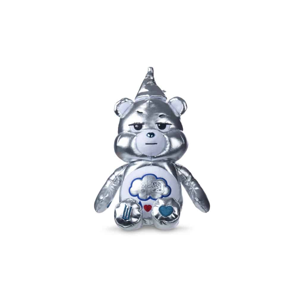 Front facing sitting photo of the Tin Man Care Bear