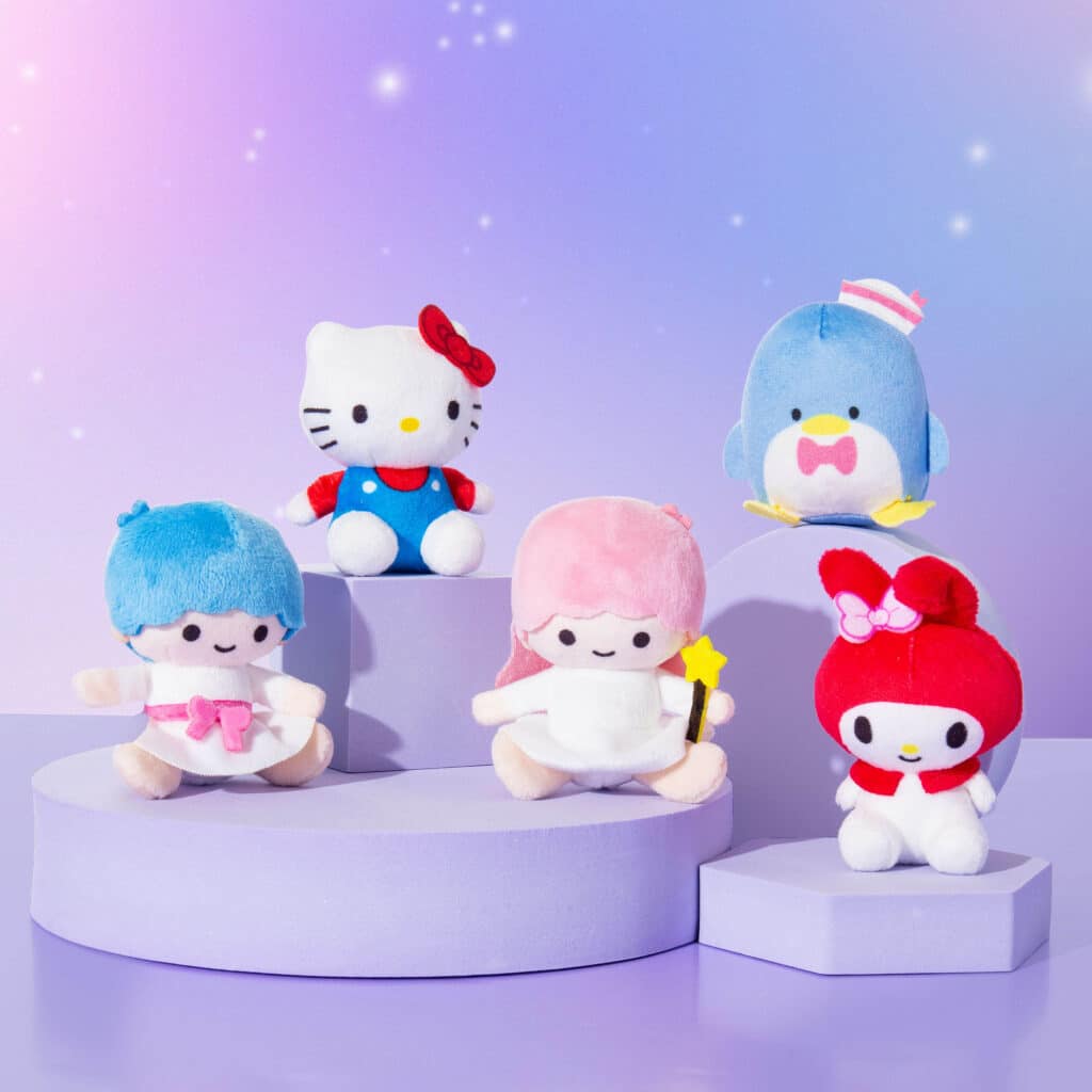 All the Micro Teenies included in the Micro Teenies Hello Kitty 5-Pack