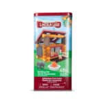 Front of packaging for Lincoln Logs Adventure Pod Cabin