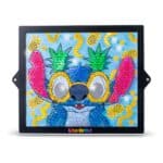 Straight on photo of the Lite-Brite ColorPOP! Stitch