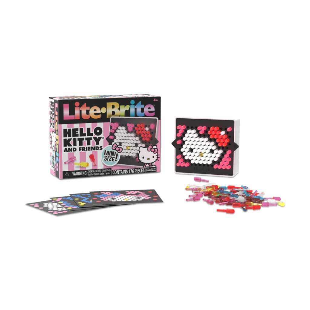 Lite-Brite, Hello Kitty Mini in and out of packaging