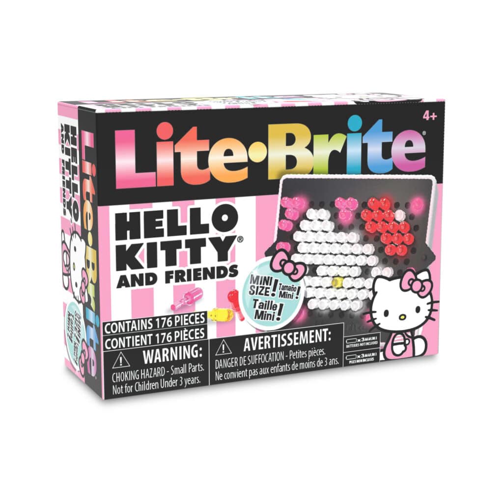 Lite-Brite, Hello Kitty Mini packaging