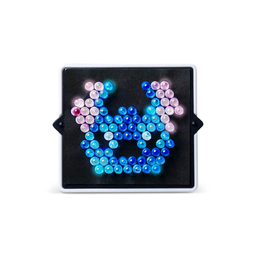 Front facing photo of the Lite Brite Mini, Stitch