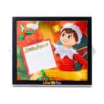 Front view of the Lite-Brite ColorPOP! Elf on the Shelf
