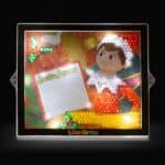 Lite-Brite ColorPOP! Elf on the Shelf lit up